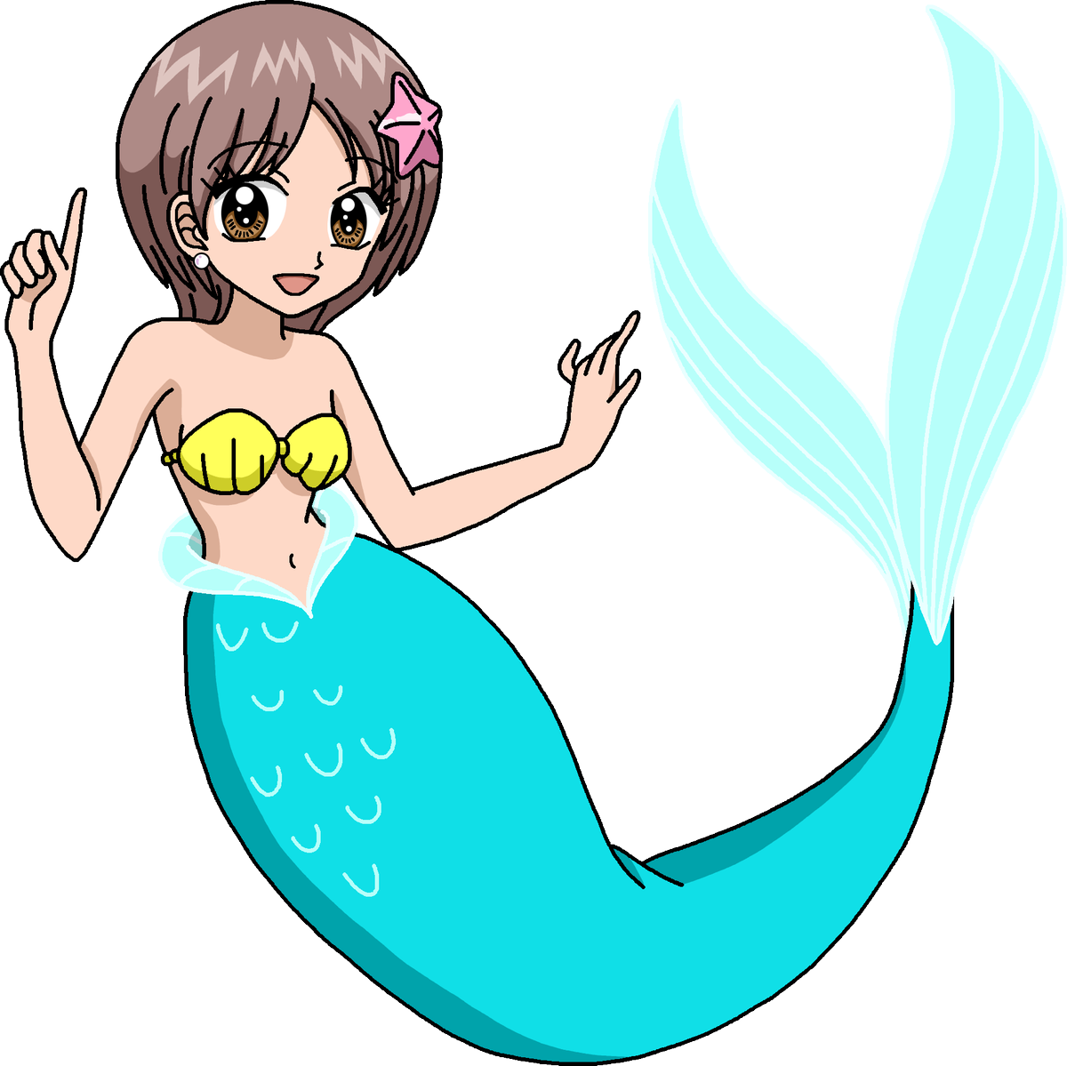 きらレボ&めちゃモテの人魚化 その8 #人魚化 #極上めちゃモテ委員長