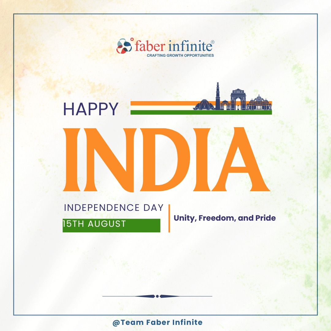 FaberInfinite's tweet photo. Happy Independence Day! Celebrating operational freedom and excellence in every strategic move ✨

#India #IndependenceDay #OperationalExcellence https://t.co/J5D7e9ghjs