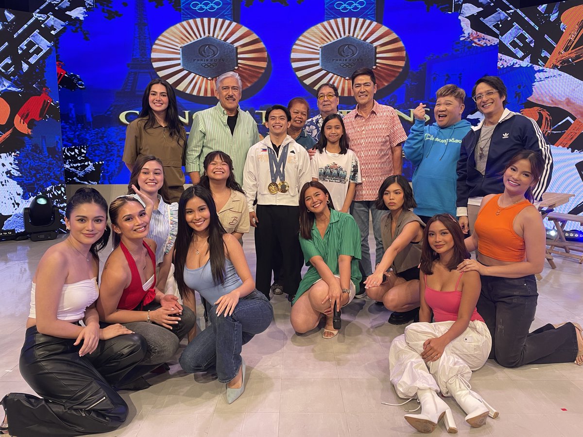 Welcome to Eat Bulaga, Olympic Champion Carlos Yulo! ✨