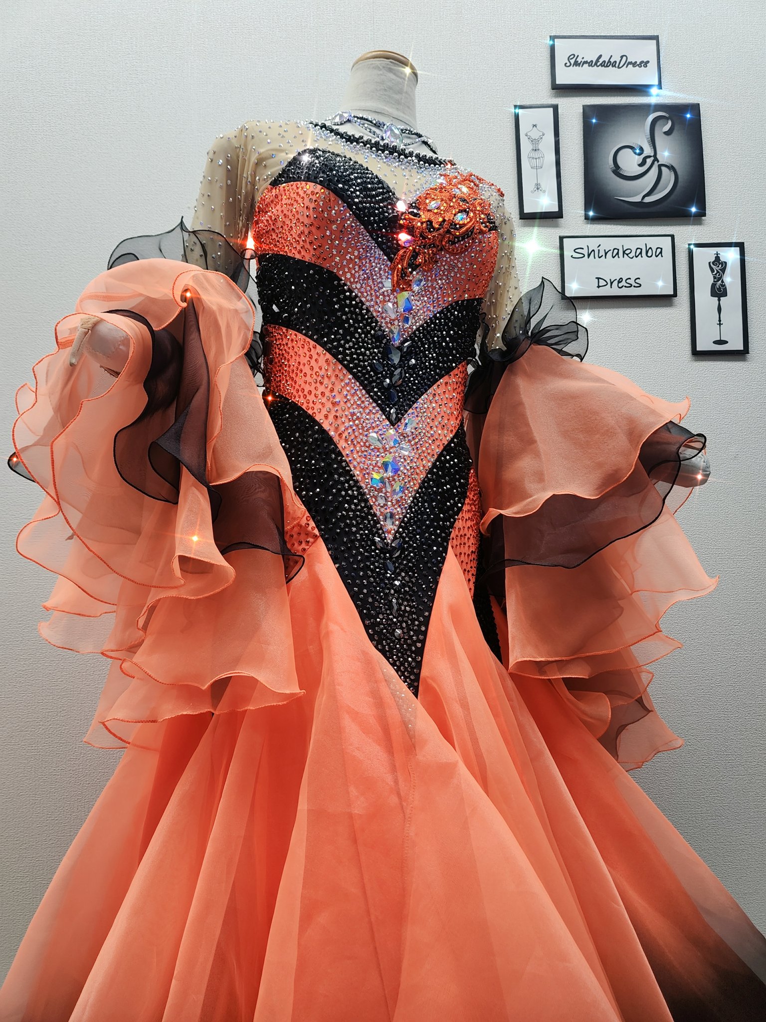 スタンドドレス 白樺 値引き中