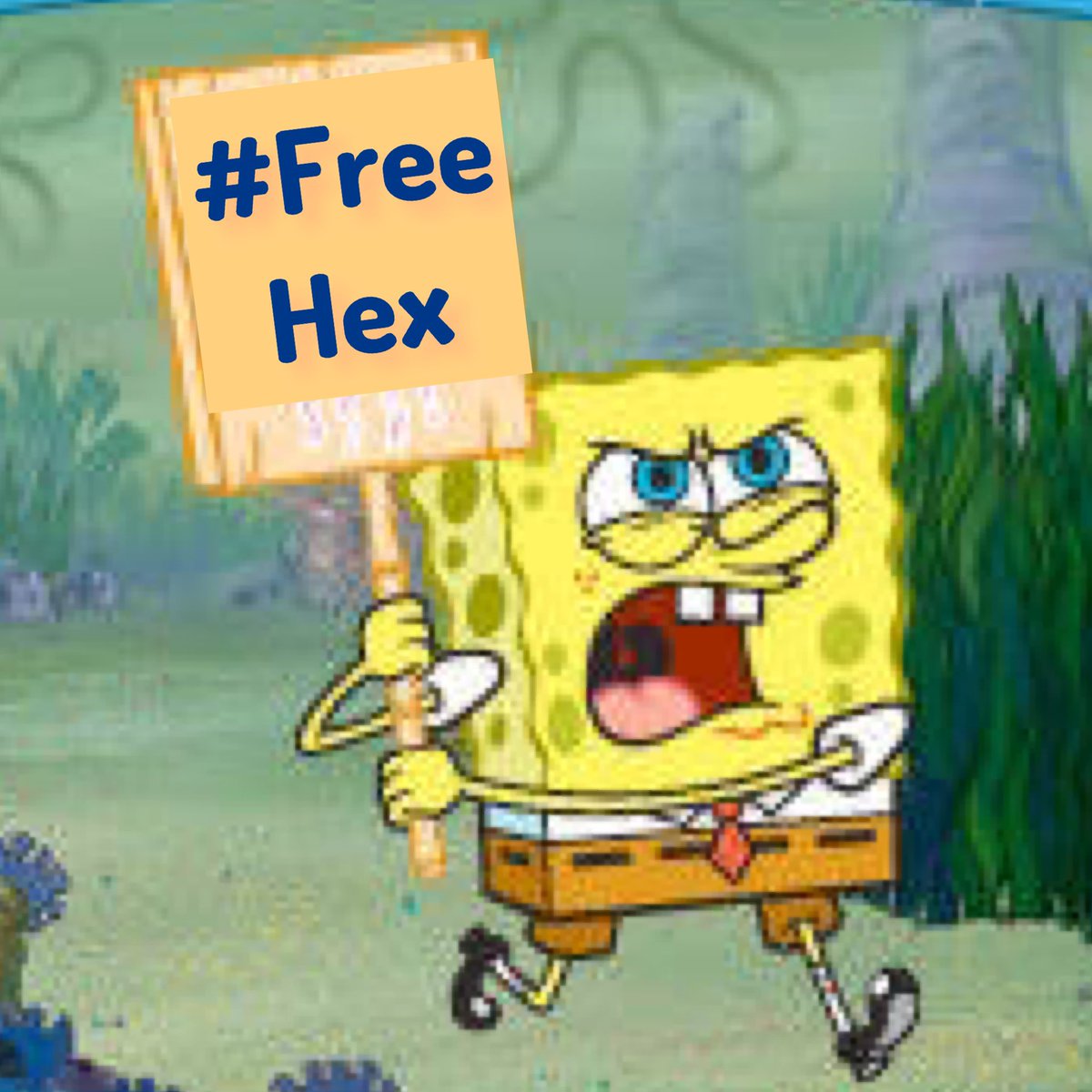 DJSTTDJ's tweet photo. marching down to @symphonicdist HQ to demand they #FreeHex https://t.co/RRRxgV4kH3