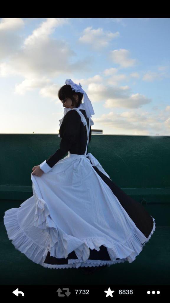 wonderparlour's tweet photo. ロングのメイド服ブームはこの一枚から。
2014年5月
当店の撮影会で撮影された
写真や店内撮影の写真が当時50000RTされ当時マイナーな存在のロングのメイド服がブームになりました。 https://t.co/kSpgL1aVZw