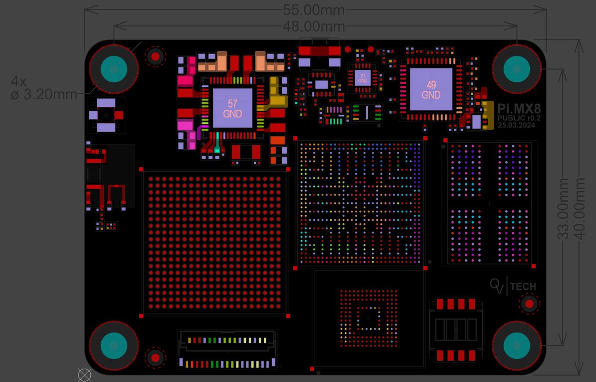 QVHenkel's tweet photo. I´ve received a few requests for Hailo-8 on the PiMX8. Looking into this now for a possible future revision https://t.co/CVMfS22c1T