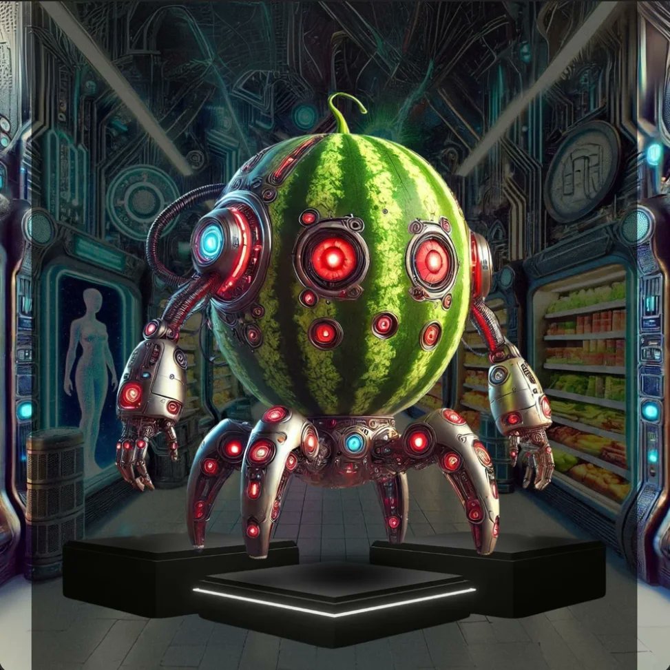 AlienFoodNFT's tweet photo. Alien Mart 🍏🚀
Discover the most galactic fruits and veggies in the universe. Alien characters that not only nourish but also shine in your wallet! #NFTs #nftart https://t.co/S6Xq2hmiBB