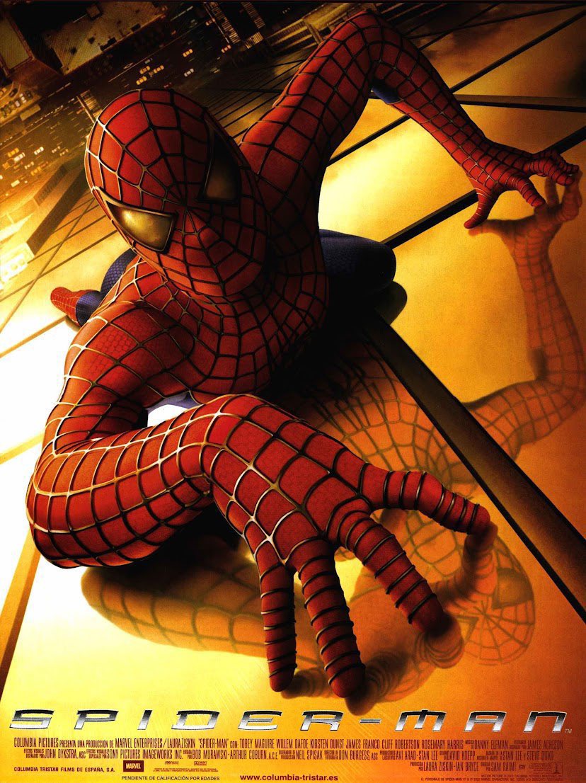 LafondLa52872's tweet photo. "Spider-Man" es va estrenar als cinemes catalans el 21 de juny de 2002, i distribuït per Columbia TriStar. La pel·lícula va ser doblada al català.
#SpiderMan #SamRaimi #DoblatgeCatalà @gencat #RogerPera @JMulachs #JoséPosada @sonomont #MartaMartorell #JoaquínDíaz @LluisMarco1 https://t.co/30ENVE4Ang