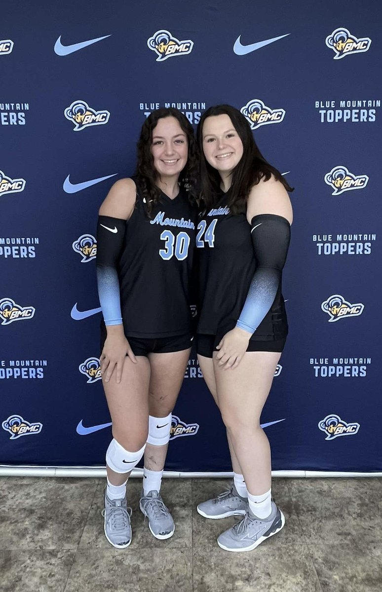 NWCCVolleyball's tweet photo. Proud of our very own Caroline Howard (and her Oregon roomie) as she continues playing volleyball at Blue Mountain Christian University #AlwaysARanger https://t.co/5uiAjfmwZv