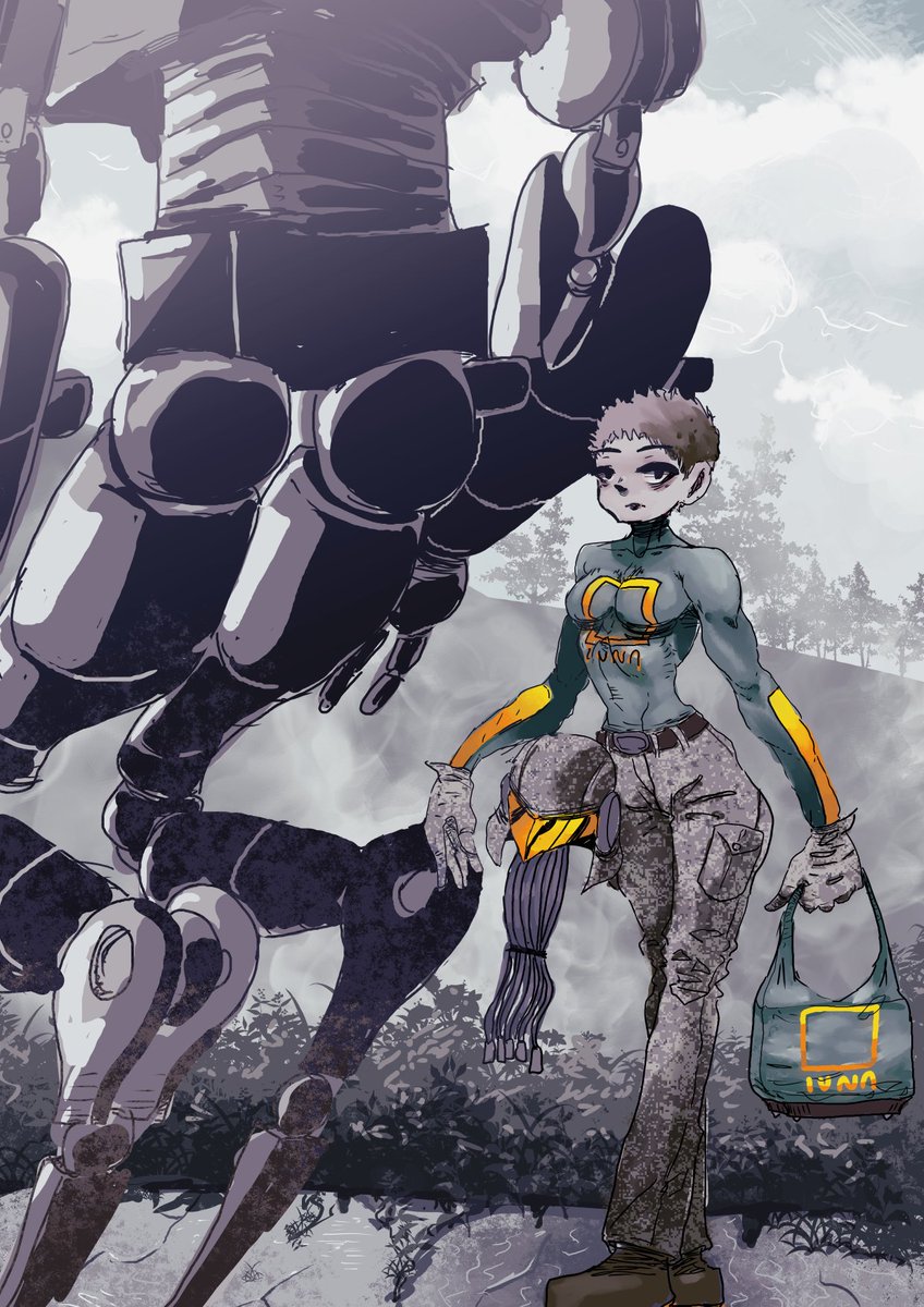 bbmercie's tweet photo. mech girl https://t.co/RZFaS7c72v