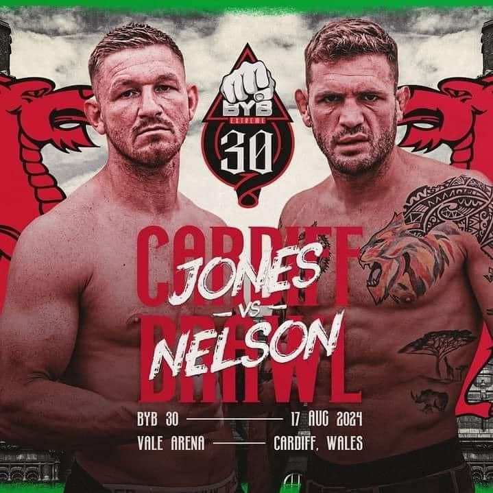 This Saturday at #BYB30 in Cardiff, Wales, Barrie Jones defends his Police Gazette World 175-lb Diamond Belt vs Lorawnt-T Nelson.