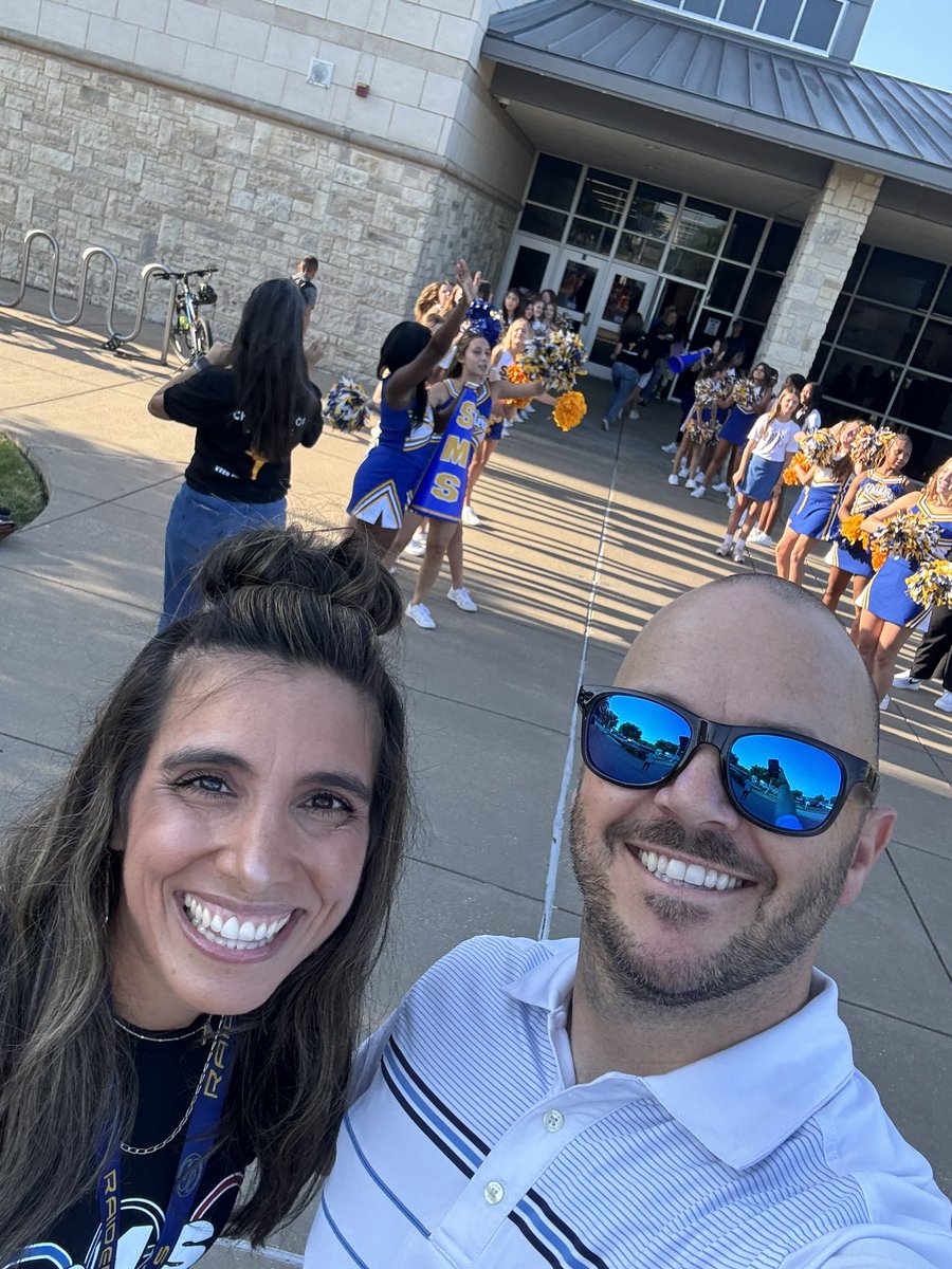 Had the absolute best first day as the principal in my new district! The energy and enthusiasm from both staff and students were incredible. Grateful to be part of such a supportive community, and I'm excited to see all the amazing things we'll achieve together this year.