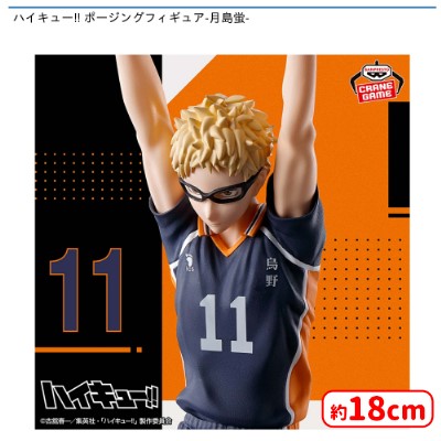 🏐0時投入景品🏐 「ハイキュー!! ポージングフィギュア-月島蛍-」が