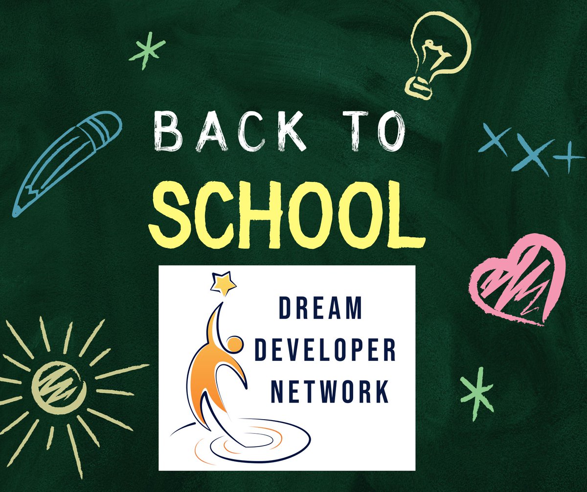 🍎✏️✨ A brand new school year is filled with hopes, dreams, and opportunities to make a difference! Educators are in the dream-developing business! Let’s make this the best school year ever! #DreamDeveloperNetwork #backtoschool  #wheredreamsfindwings🍎✏️✨