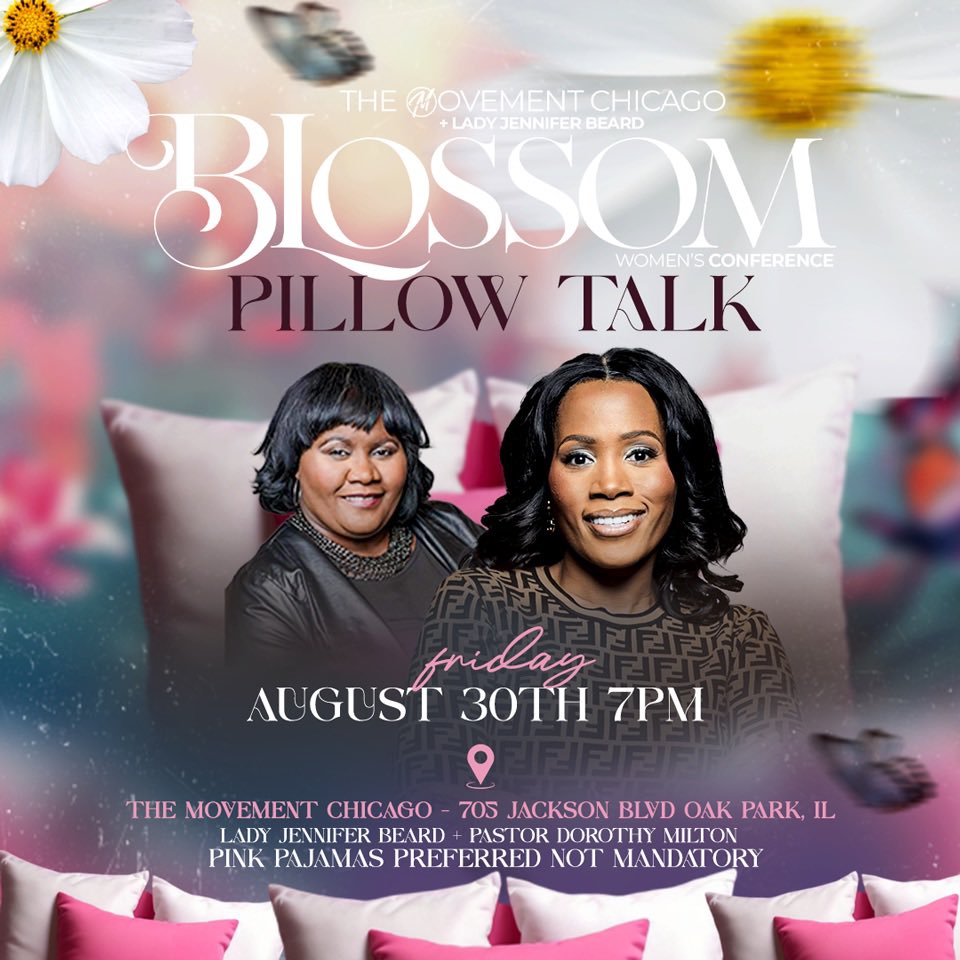MrsJBeard's tweet photo. Looking for a pack of dynamic Woman who want to see you win??
The Blossom Conference is for you!!
Aug 30-Sept 1!! 
Register here: https://t.co/icxvQTOojY

#Chicago
#WomensConference
#Blossom🌸
#MovementChicago https://t.co/vEbHTBjH1E