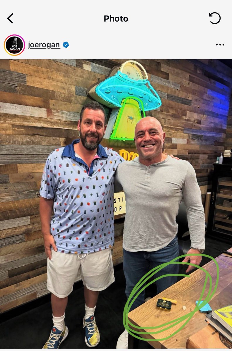 Bkov9's tweet photo. Joe &amp; Adam smokin Dogwalkers 🐶

@joerogan @AdamSandler 🤪

$GTBIF $MSOS 🇺🇸

Enjoy the Journey America ♾️ https://t.co/wOqAx5l9dR