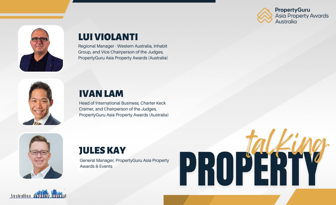 AusPropJournal's tweet photo. Australian Property Journal's editor Nelson Yap talks to Jules Kay, Lui Violanti and Ivan Lam about #propertydevelopments, hot spots and trends in Australia, and the outlook for the year ahead. #talkingproperty #podcast #ESG #sustainability #architecture
https://t.co/qr452uMb7e https://t.co/SQP1it1MSM