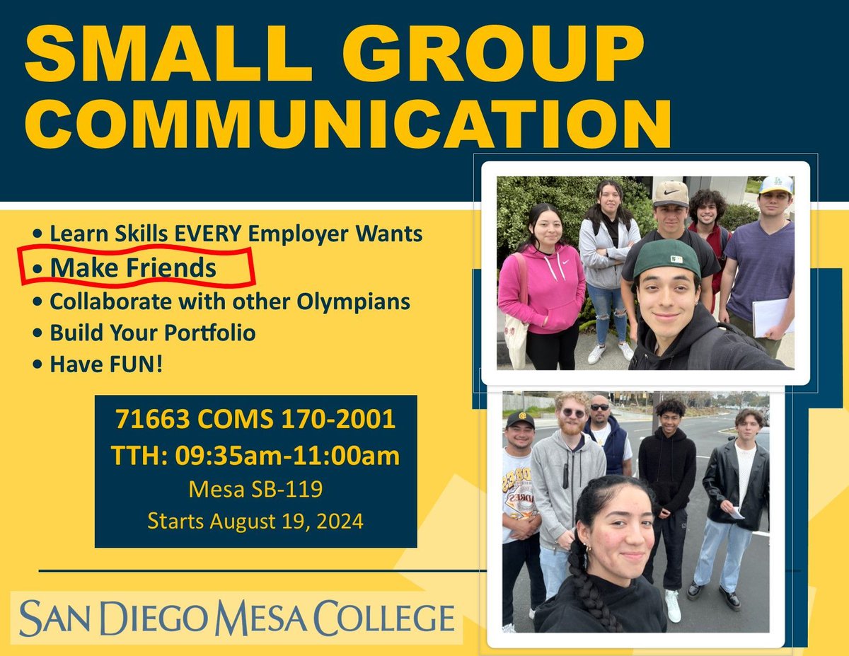 SanDiegoMesaCollege tweet media