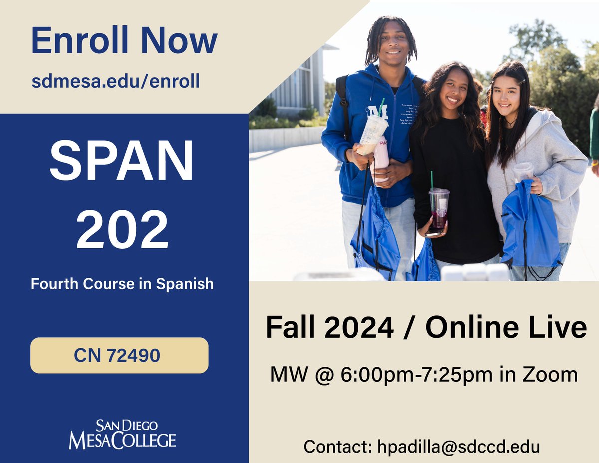 SanDiegoMesaCollege tweet media