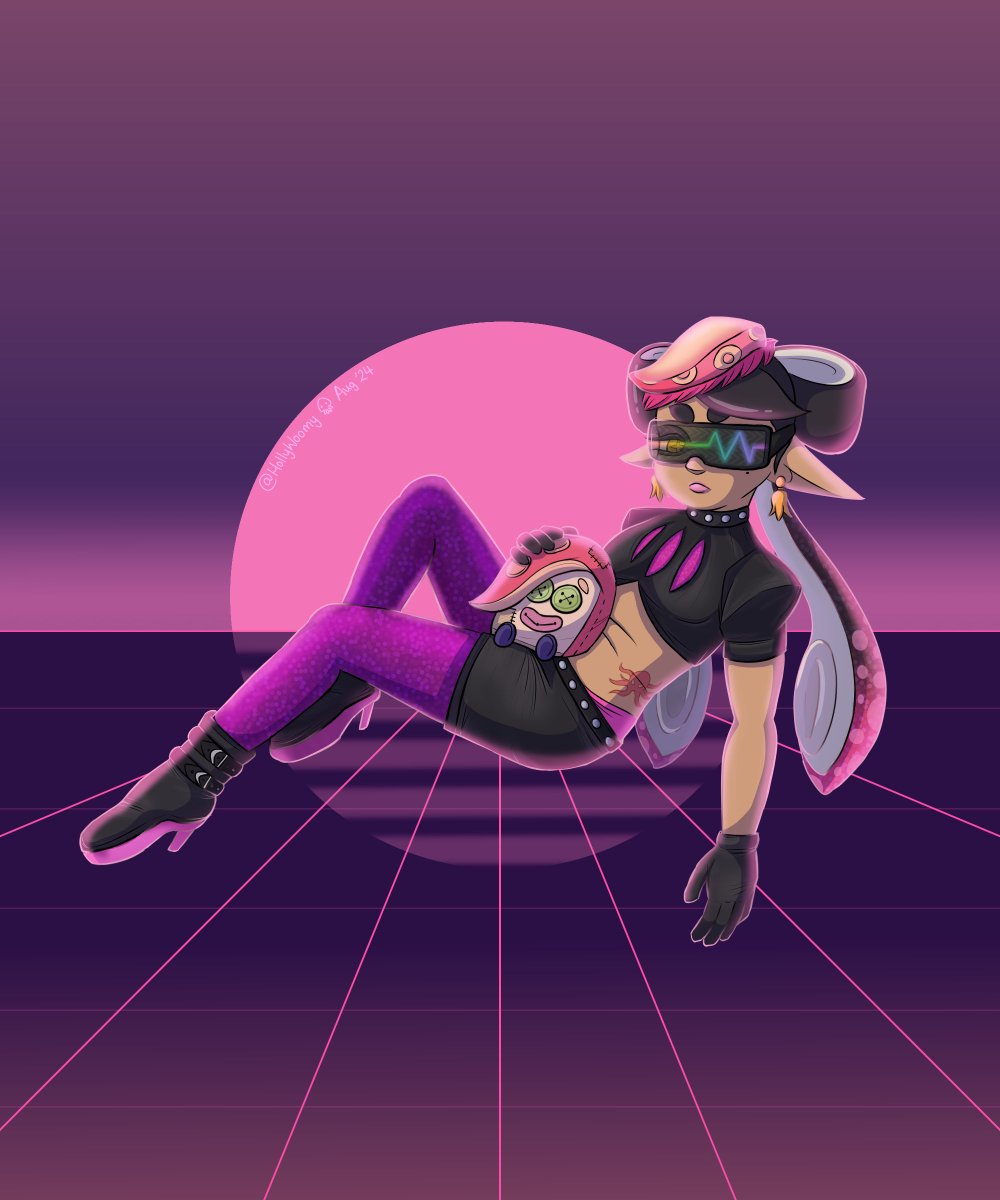 hollywoomy's tweet photo. Callie serves 🐙📷
[ #splatoon3 #splatoonart #calliesplatoon] https://t.co/UTYrQAr3no