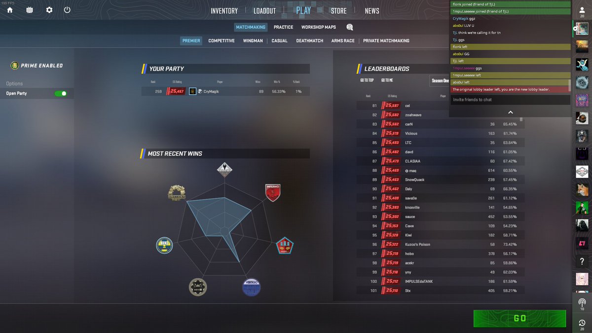 Rank 91 N.A. but I ain't playing like it.. sheesh