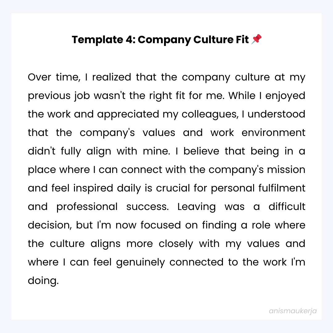 anssxh's tweet photo. "Why Did You Leave Your Last Job?" in an interview📌

Here are four ways to answer this question. Feel free to use it in your job interviews.
