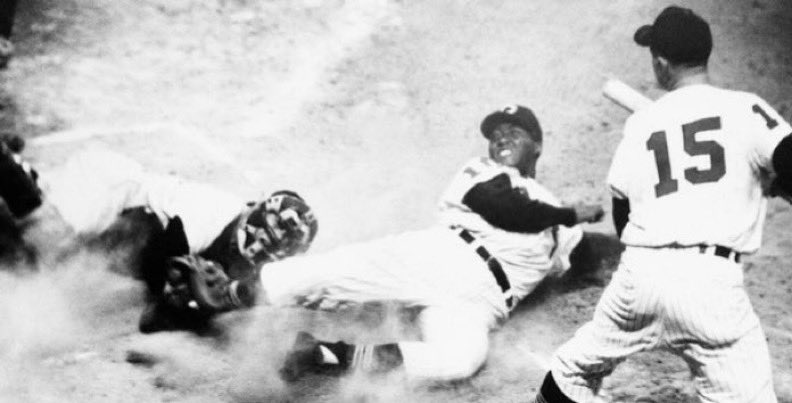 Baseball_OTD's tweet photo. 8/14/1958: On this date in 1958, third baseman Vic Power of the Cleveland #Indians stole home twice in the same game. He had only three steals all year. Power had 3 hits in the Tribe’s 10-9 victory over the Detroit #Tigers. #MLB #OTD #BaseballOTD #ForTheLand https://t.co/0ttrnyWYeR