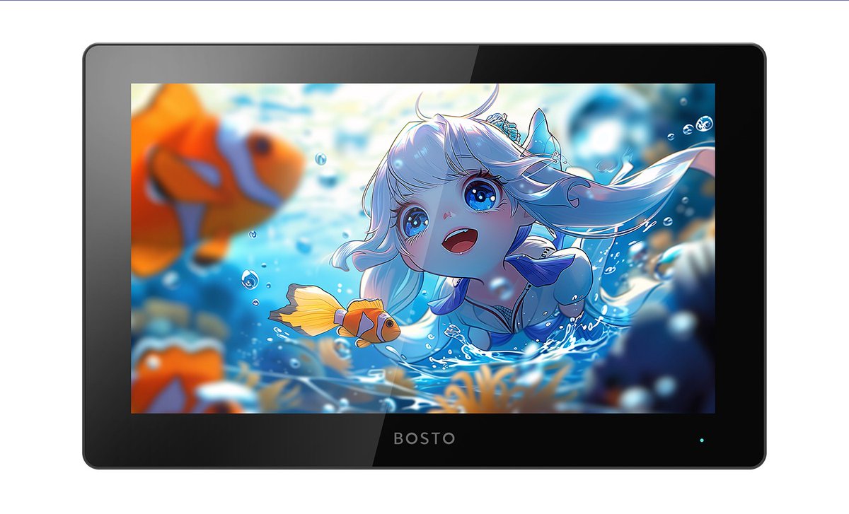 Bosto_official's tweet photo. BOSTO 16HDK Drawing Pen Display Tablet🔥
✨15.6" Screen with 1920*1080 Resolution, PenTech 4.0, Anti-sparkle Surface, 10 Points Finger Touch.
📌Click on the profile link to view the product.
#pencomputer #bostotablet #multitouch #touch #artist #art #pendisplay #drawtablet #fyp https://t.co/JSYNCej7cY