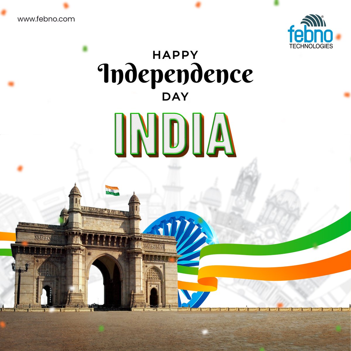 febnotechnology's tweet photo. Let's honour the courage and sacrifices of the freedom fighters who fought bravely for India's independence. Happy Independence Day!
#febno #febnotechknowledgy #india #independenceday #august15 #happyindia https://t.co/d0dz9PlHTL