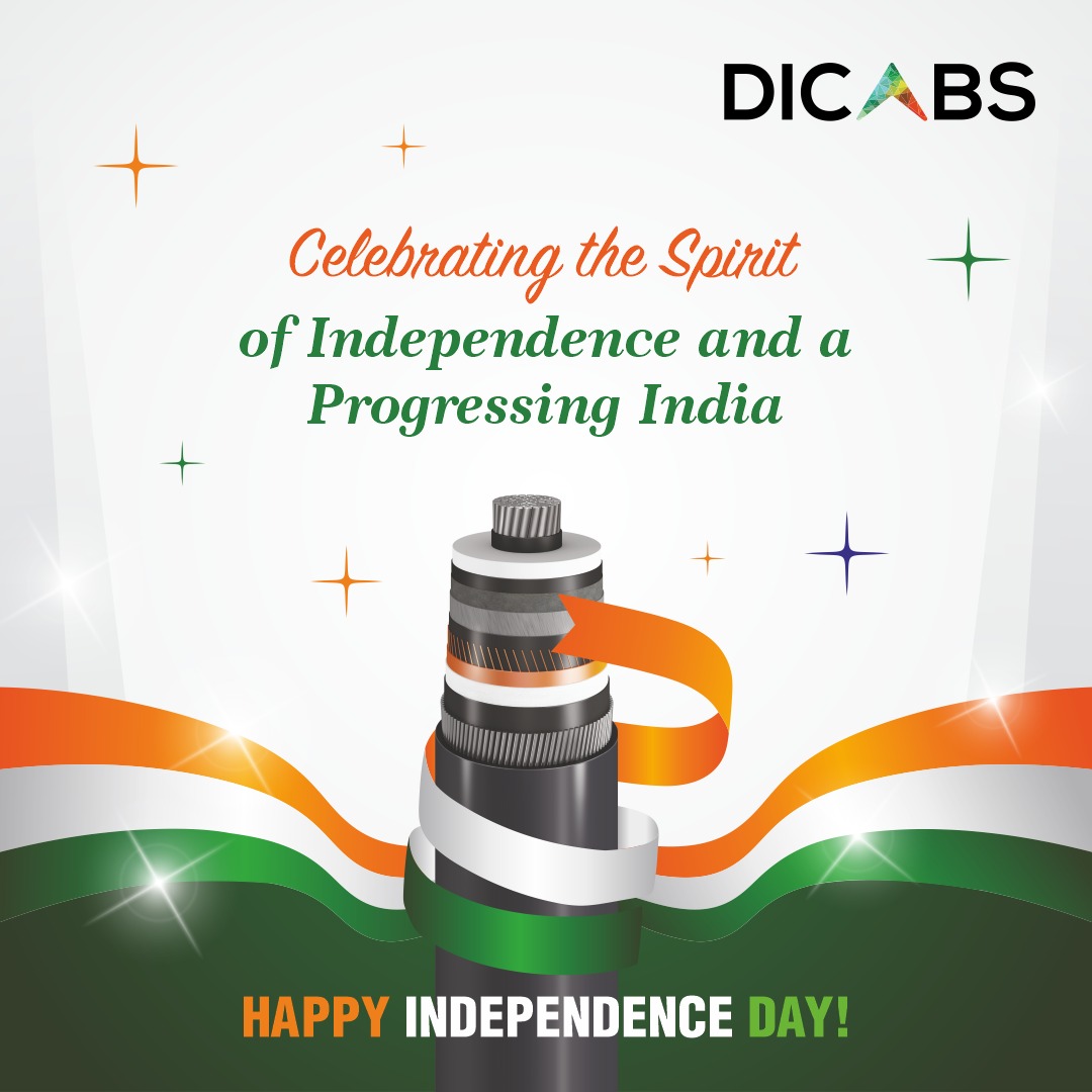 dicabsofficial's tweet photo. This Independence day, let’s celebrate our nation’s achievements, stay resilient and advance towards new heights. Wishing you all a very Happy Independence Day!
#Independenceday #Independence #15thAugust #India #NationStrong #FreedomJourney #CelebrateUnity #dicabscables #DICABS https://t.co/VCQ6gQWHUE