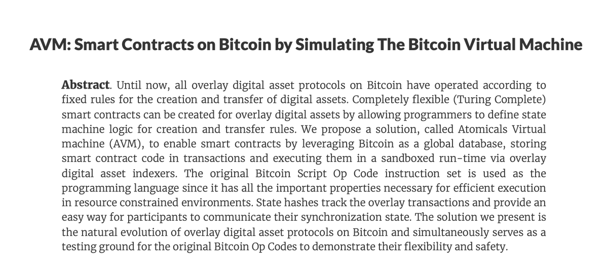 Atomicals Protocol ⚛️ tweet media