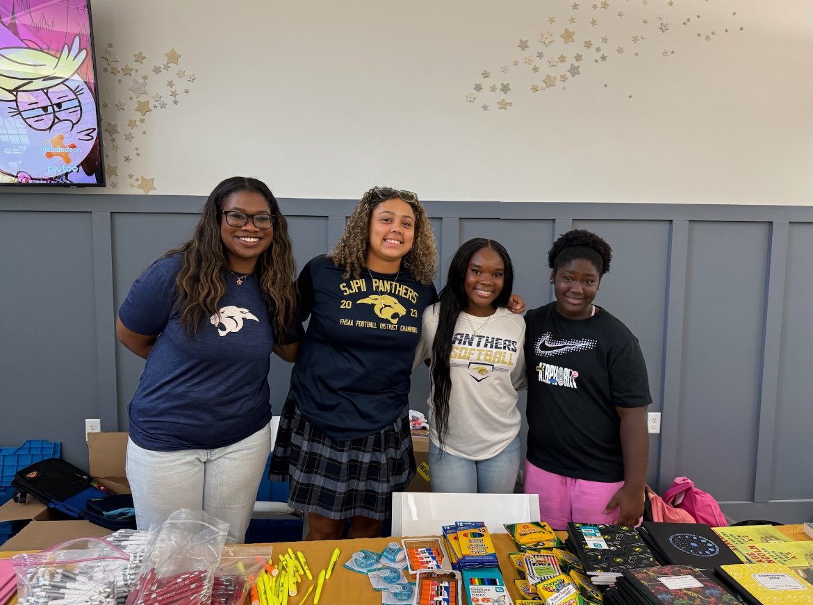 Had a amazing time volunteering at the back to school drive with my teammates at the Family Promise of Big Bend!