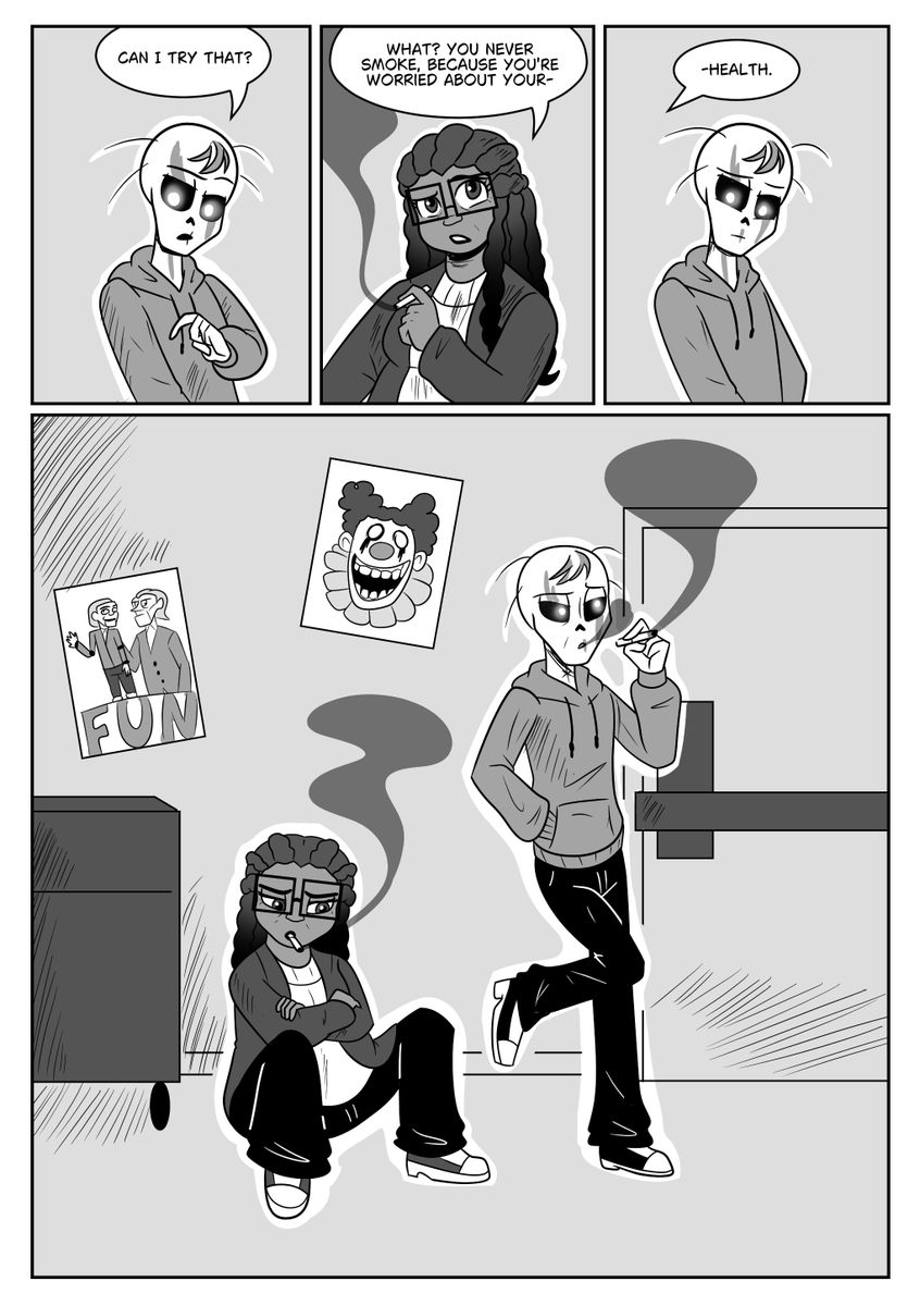 FrightguardW's tweet photo. Dead End: Pages 39-41
#fnaf #fnaffanart #fnafart https://t.co/BQGRSN6vWb