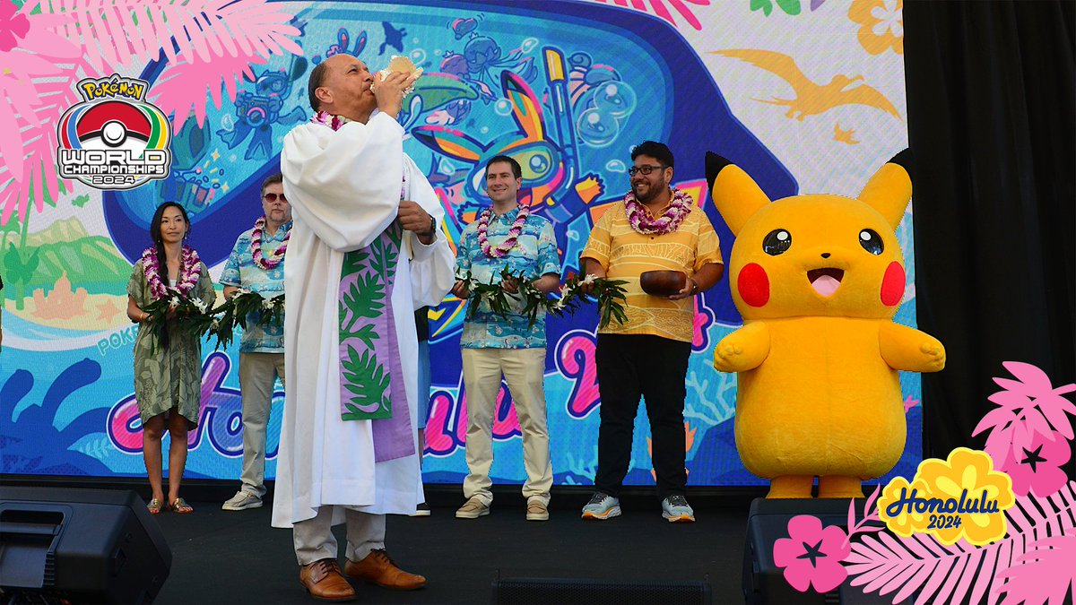 The competition at #PokemonWorlds may start this weekend, but activities have already kicked off!

Check out our Worlds Experience Blog all week long as we bring to you updates and happenings from across the entire event 🌺

📖 pkmn.news/Worlds24Blog