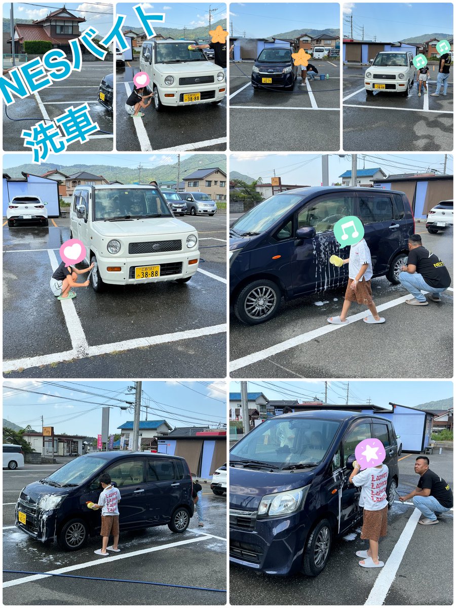 KumanoNesting's tweet photo. いつもご利用有難う御座います。
『就労準備型』放課後等デイサービスNESTING熊野

今日は、
昨日NESバイトで、
やってくれた洗車が、楽しかったみたいで、
今日は、朝イチで、NESバイト洗車してくれました
･:*+.\(( °ω° ))/.:+
今日は、NESバイトをしてくれてます。 https://t.co/brAiTN6UAz