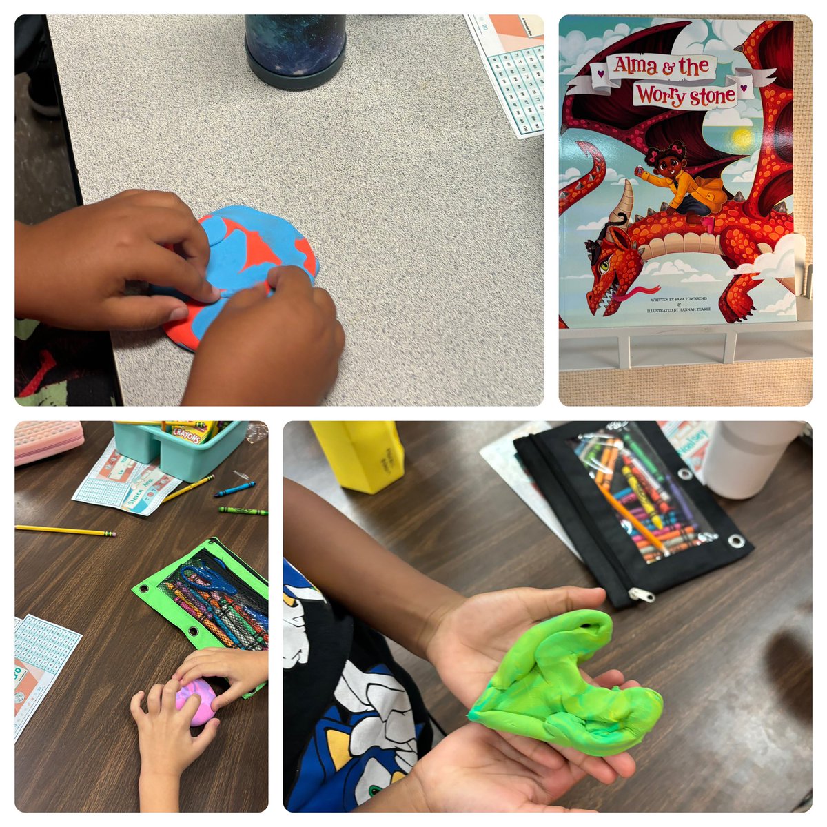 Meredith M. Morrison (@morrietolearn) on Twitter photo "Alma and the Worry Stone" was a huge hit. We made our own worry stones and we also use them to whisper into when we have something to say instead of yelling out. Day 5 in the books!📕 <a href="/MiddletownES/">Middletown Elementary</a> <a href="/JcpsElemEla/">JCPS Elementary ELA</a> <a href="/frye_wc/">Dr. Whitney Frye Randall</a> #brilliantbulldogs "Alma and the Worry Stone" was a huge hit. We made our own worry stones and we also use them to whisper into when we have something to say instead of yelling out. Day 5 in the books!📕 <a href="/MiddletownES/">Middletown Elementary</a> <a href="/JcpsElemEla/">JCPS Elementary ELA</a> <a href="/frye_wc/">Dr. Whitney Frye Randall</a> #brilliantbulldogs
