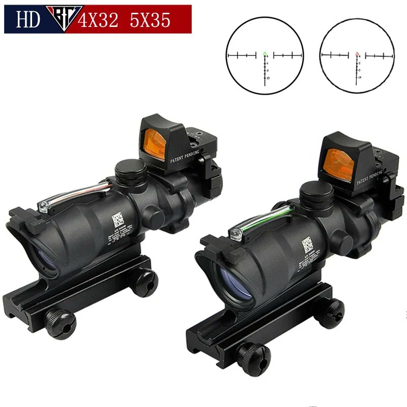 1StopShopNMore's tweet image. 4X32 5x35 Scope Cahevron Reticle Fiber Green Red Illuminated with RMR Mirco Red Dot Sight Tactical Hunting Riflescope
onestopshopandmore.com/products/4x32-…

#TacticalScope #RedDotSight #HuntingGear #IlluminatedReticle #PrecisionShooting