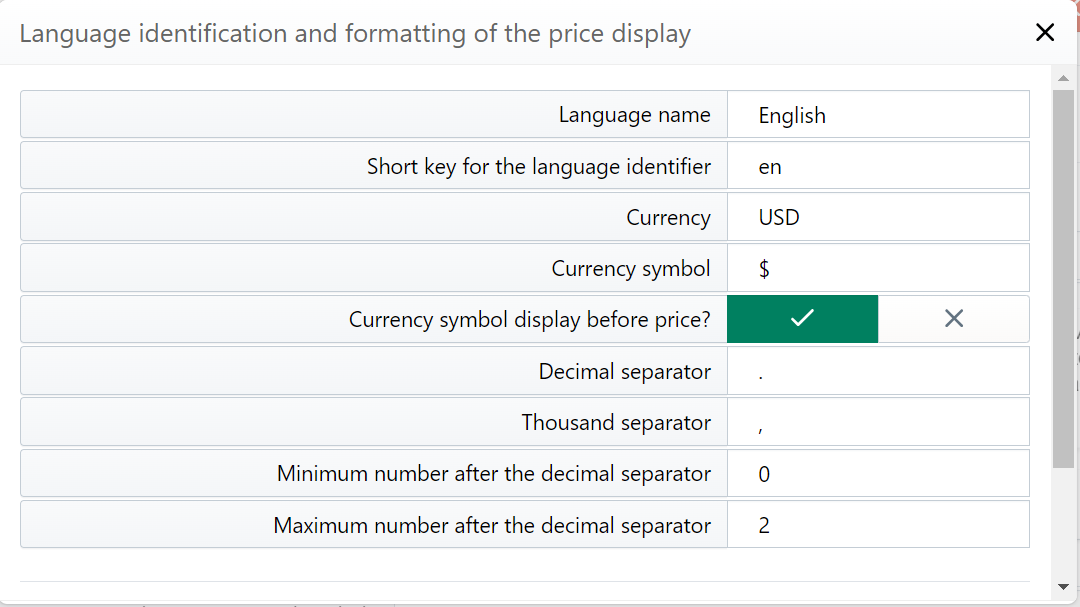 multivariants's tweet photo. Transform your customers shopping experience with our Multivariant 'Currency Settings' feature! Customize language, currency, symbols, and formatting to suit your global audience seamlessly. From currency symbols to decimal preferences, tailor every detail effortlessly.
#bulkapp https://t.co/ICNatEM23q