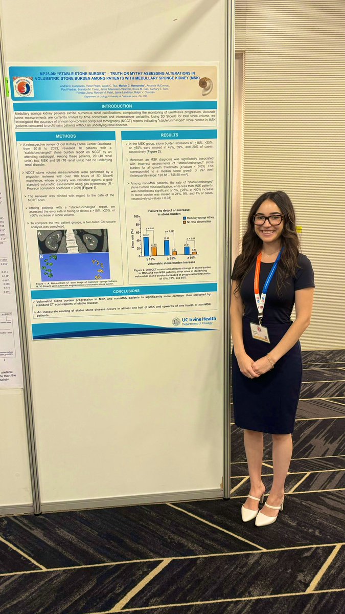 Val Saadat (@val_saadat) on Twitter photo Two is always better than one! Kudos to our brilliant student <a href="/mariahch00/">Mariah</a> for her impressive work on volumetric stone growth analysis in MSK patients at #WCET2024. Well done! <a href="/UCIKidneyStone/">UCI Kidney Stone Center</a> <a href="/UCI_Urology/">UCI Urology</a> <a href="/Endo_Society/">Endourological Society</a> Two is always better than one! Kudos to our brilliant student <a href="/mariahch00/">Mariah</a> for her impressive work on volumetric stone growth analysis in MSK patients at #WCET2024. Well done! <a href="/UCIKidneyStone/">UCI Kidney Stone Center</a> <a href="/UCI_Urology/">UCI Urology</a> <a href="/Endo_Society/">Endourological Society</a>