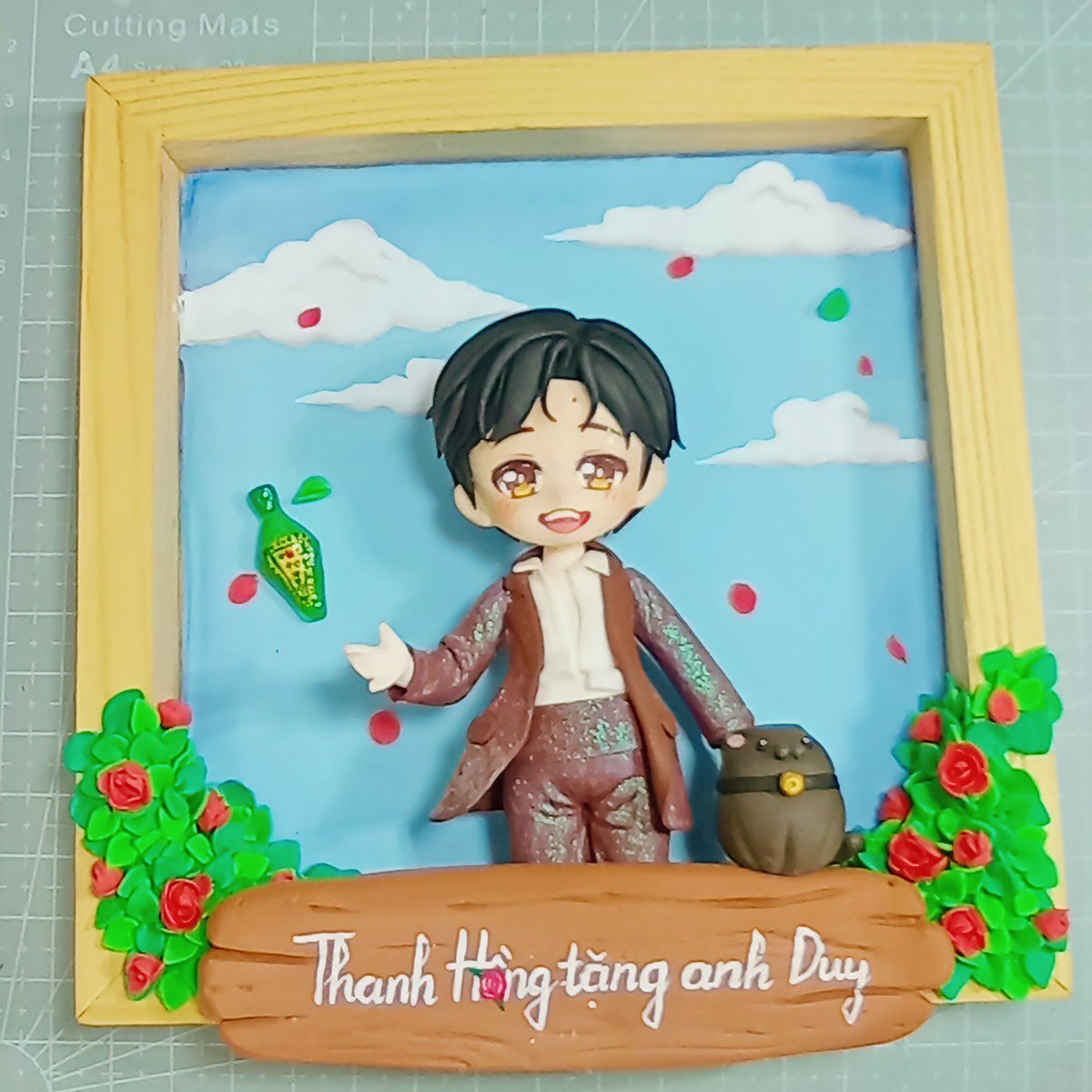whaleclay0_0's tweet photo. Commission clay for Thanh Hồng 
#clayart #clayartist #clayfigure #claydoll #handmade #diy #handmadegift #clay #airdryclay #commission #fyp #fypシ❤️💞❤️ #viral https://t.co/eNfO2SlkAA