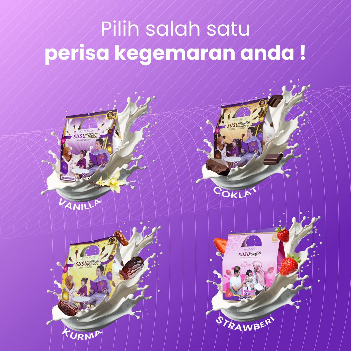 noor_izzatie19's tweet image. Selamat pagi Mamadil lovers !  🥛💜✨
korang lebih prefer untuk minum perisa yang mana satu ? 🧐🤔🤭

💕Vanilla
💕Coklat
💕Kurma
💕Strawberi 

#mamadil #testedtrusted #mamadilhq #since2012 #trusted #antiaging #produkkeluaranfarmasi #susurizqi