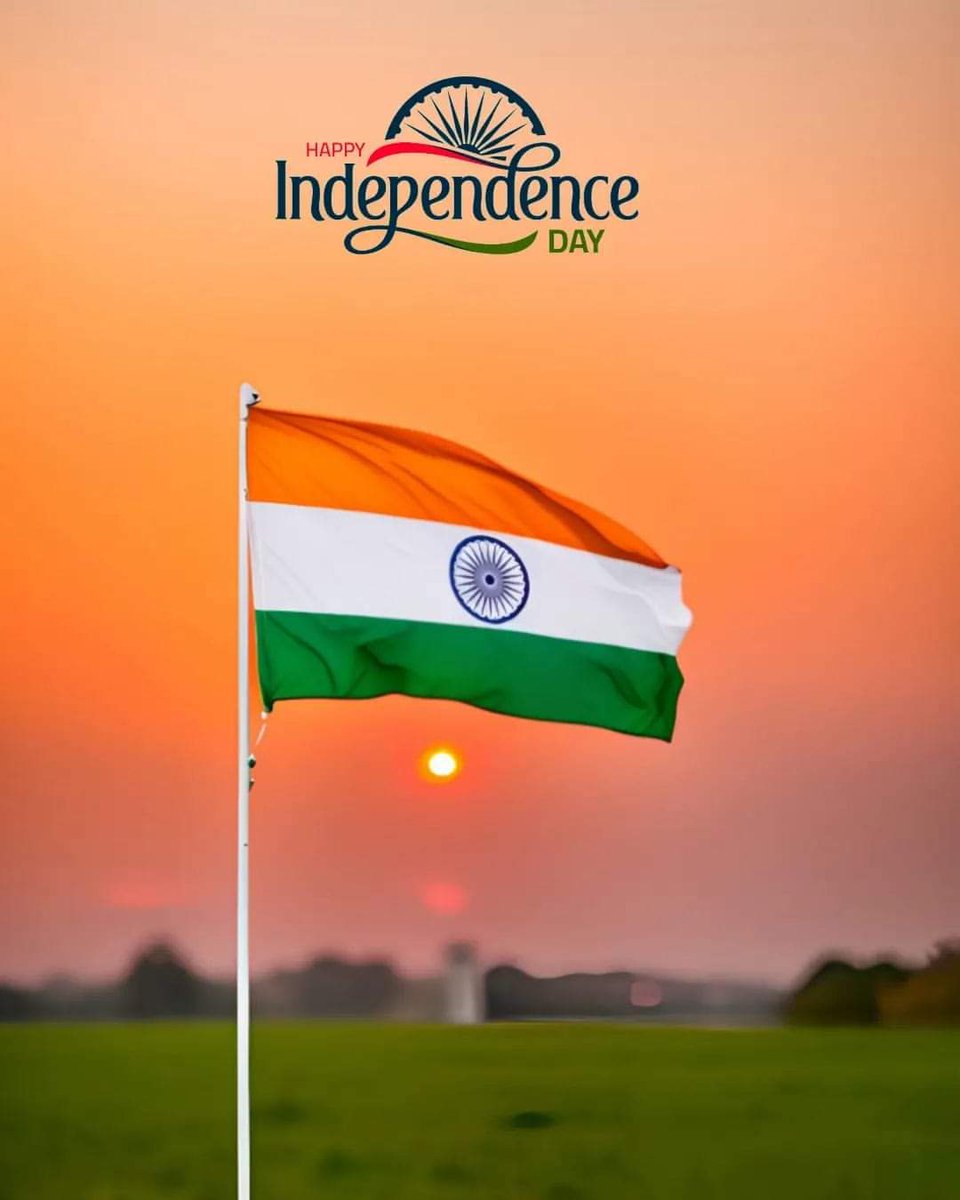 _nikkk_075_'s tweet photo. Indian Independence Day, celebrated on August 15, marks the end of British colonial rule in 1947. It honors the sacrifices of freedom fighters who fought for India's independence. The day is observed with flag hoisting parades, and cultural events, symbolizing unity and pride https://t.co/zFzaYlzFGZ
