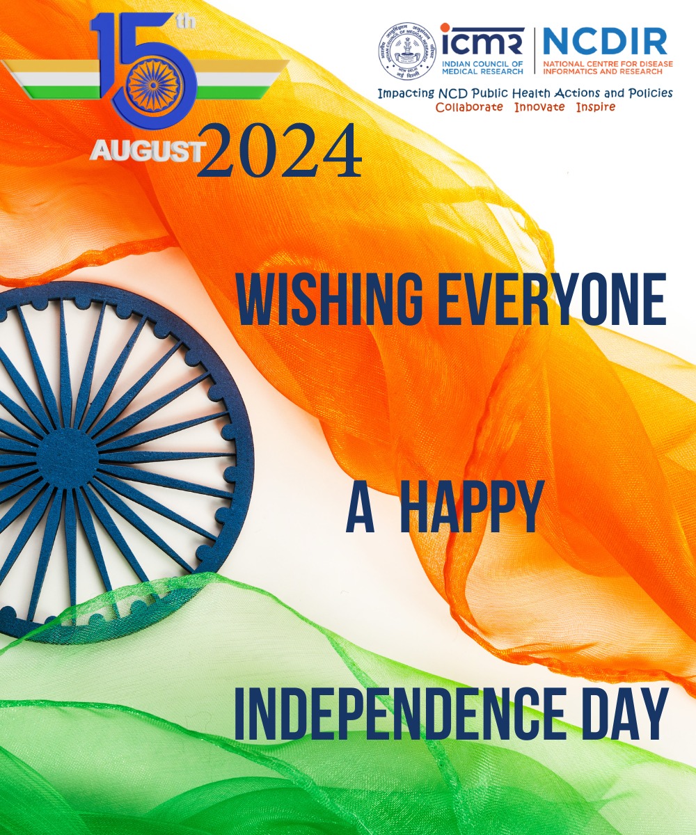 Celebrating the spirit of #IndependenceDayIndia, we commit ourselves to #ViksitBharat 
#JAI_BHARAT <a href="/ICMRDELHI/">ICMR</a> <a href="/drmathurp/">Dr Prashant Mathur</a>