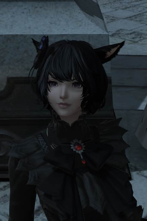 devil_tooru's tweet image. this is the reaper griefing your pfs #ffxivselfieday