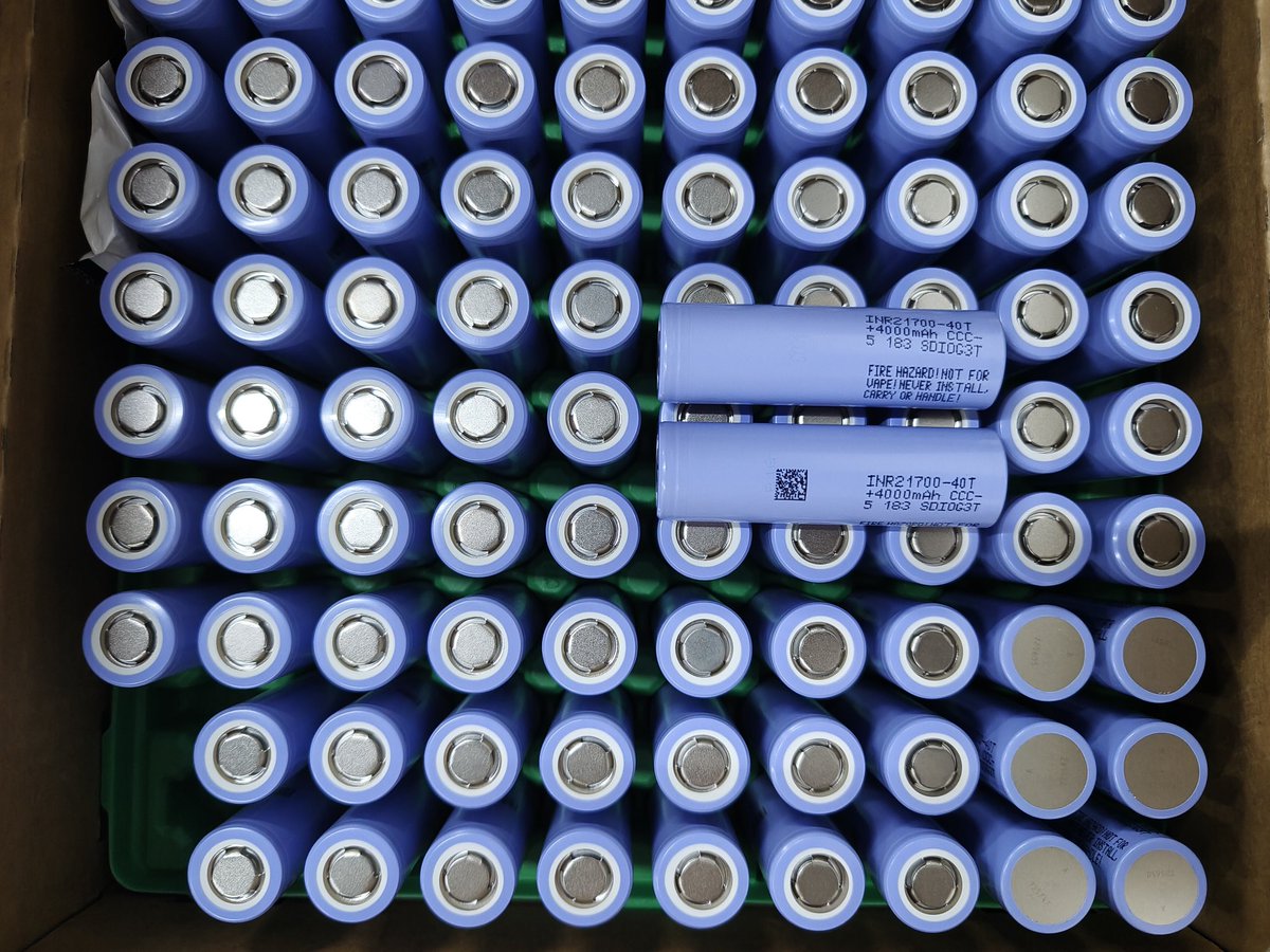 Stock available--🔋Original grade A Samsung 40T and Samsung 50S
PM Me for good good price😍
Whatsapp:+8615170036231