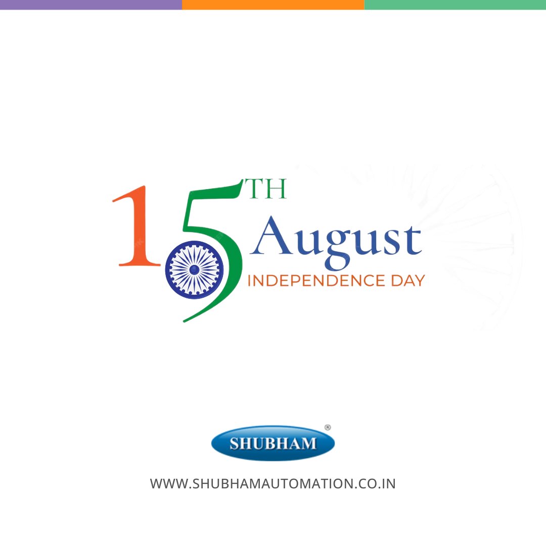 ShubhamAutoIn's tweet image. 🇮🇳 **Happy Independence Day!** 🇮🇳

Celebrating the spirit of freedom and innovation that drives us forward. At Shubham Automation, we&apos;re committed to powering India&apos;s progress with cutting-edge technology.

#IndependenceDay #ShubhamAutomation #ProudlyIndian #Innovation #JaiHind
