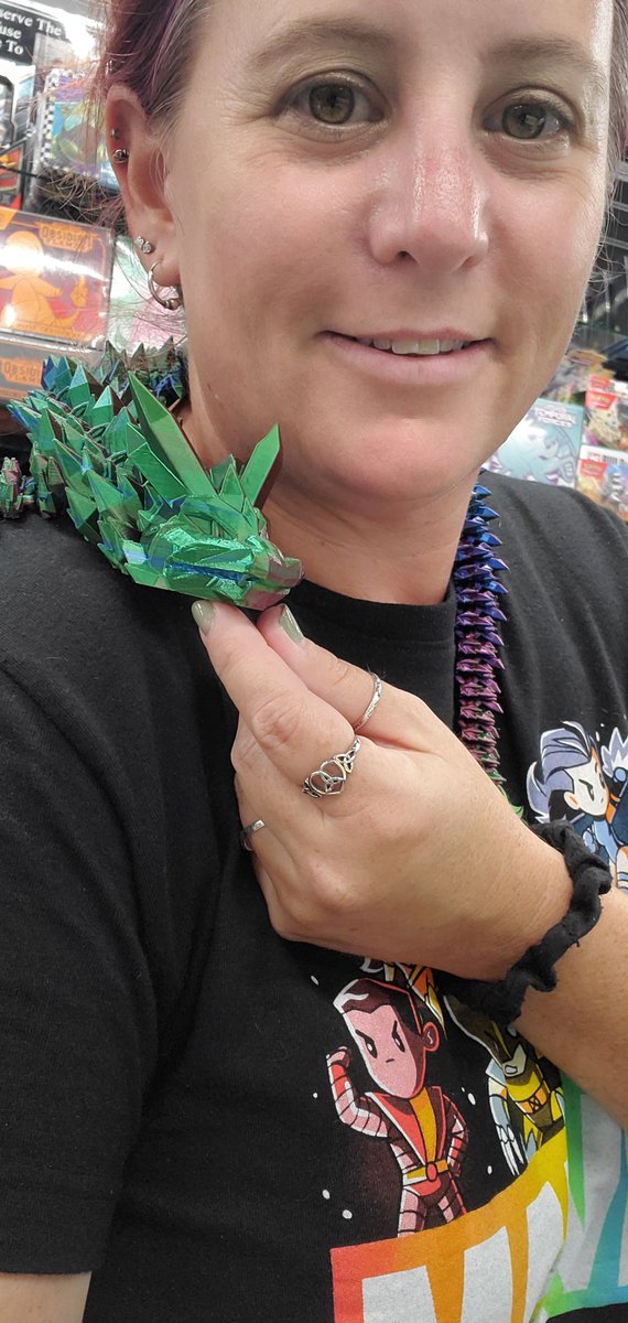 Geeky Goddess (@geeky_goddess01) on Twitter photo Just me and "Lil Money" hanging at the shop tonight! You can get your forever friend <a href="/KnowhereGC/">Knowhere GamesComics</a> too. ❤️ Just me and "Lil Money" hanging at the shop tonight! You can get your forever friend <a href="/KnowhereGC/">Knowhere GamesComics</a> too. ❤️