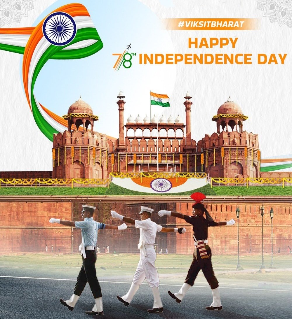 DefenceDirect's tweet image. आप सभी को 78वें स्वतंत्रता दिवस की हार्दिक शुभकामनाएं    🇮🇳

जय हिंद 🇮🇳

 #स्वतंत्रता_दिवस