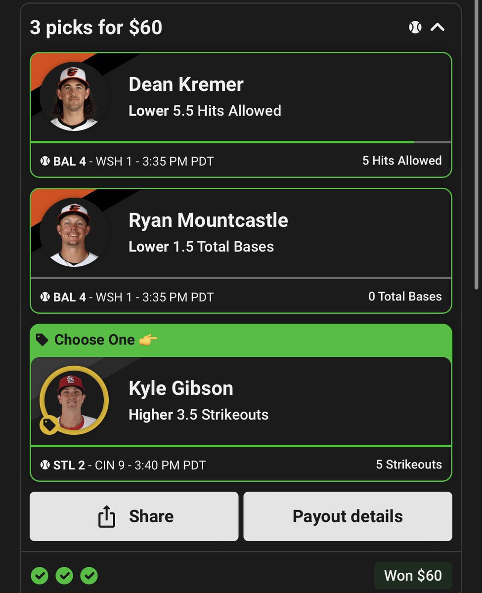 BlitzBetzEV's tweet photo. Cash the Underdog Promo Slip (6x) ✅

We are on an all time heater 🔥🔥

My discord is FREE ⏰ ⬇️

https://t.co/O9gVXEZuWS

#fliff #prizepicks #underdog #rebet #dgfantasy #oddsjam #mlb #gamblingx #pikkit #nba #nfl #olympics https://t.co/97Aj2rthP5