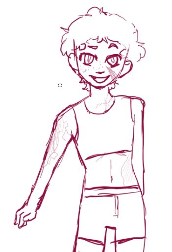 hamzukishou's tweet image. // drew my sho a little, he's a little.. malnourished, covered in scars and freckles and his hair is growing out slowly. grins.