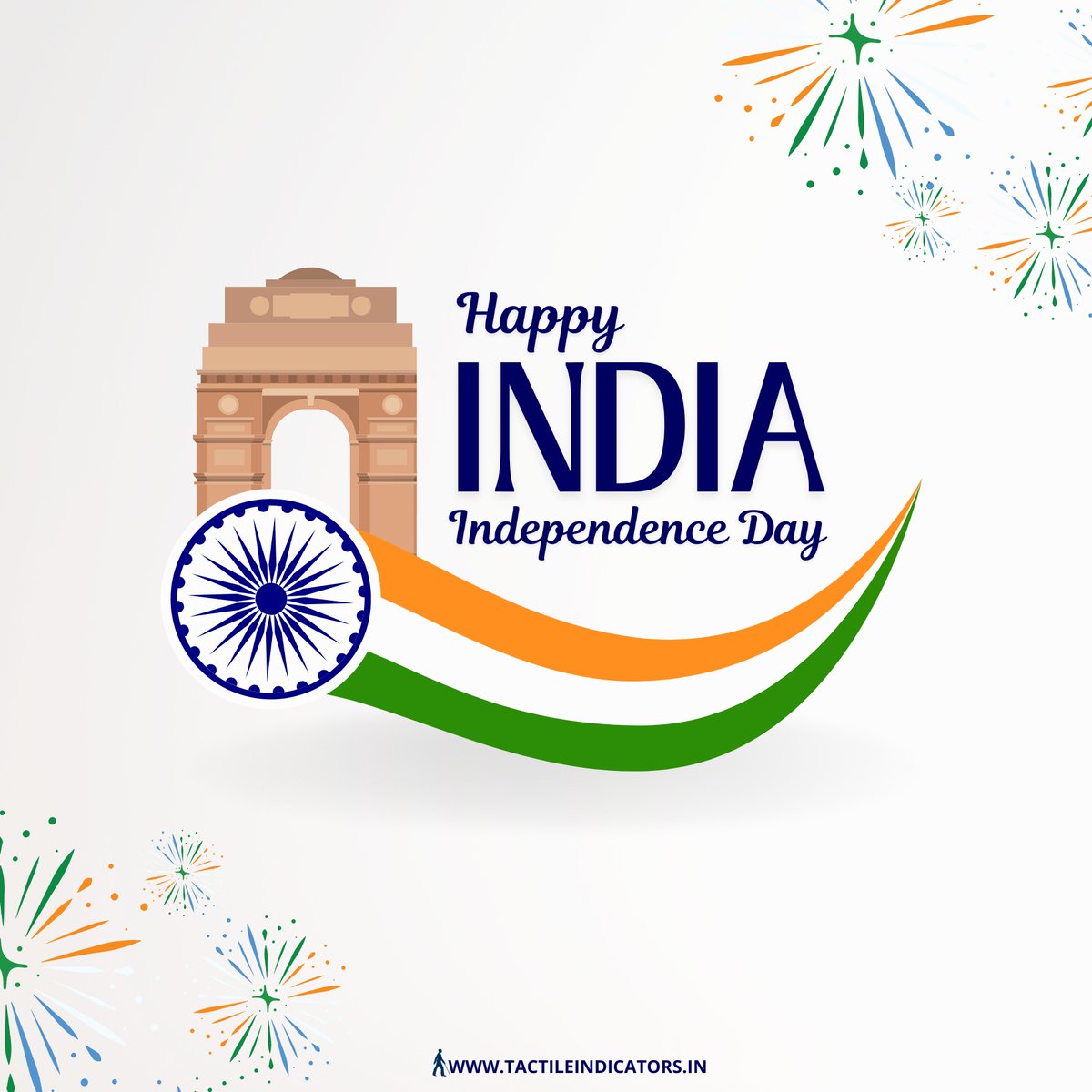 eminenttactiles's tweet photo. 🇮🇳 Happy 78th Independence Day from Eminent Tactiles! 🇮🇳

Today, we celebrate the freedom and unity of our great nation. Let's honor the courage of our freedom fighters and work together for a brighter future.

Proud to be Indian! 🇮🇳

#IndependenceDay #EminentTactiles #JaiHind https://t.co/lOQO5hMWNr