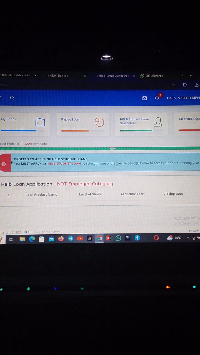 ByegonGodwin's tweet photo. @HELBpage Is the application still open? I'm trying to make an application but it's not open https://t.co/awwz3ZM6FB