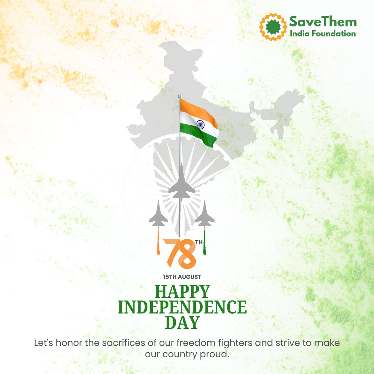 SaveThem India Foundation (@savethemindia) on Twitter photo 🇮🇳 Happy Independence Day! 🇮🇳
Today, we celebrate the spirit of unity, courage, and resilience that defines our great nation. Let's work together to build a brighter, more inclusive India for all.
#IndependenceDay #UnityInDiversity #SaveThemIndiaFoundation 🇮🇳 Happy Independence Day! 🇮🇳
Today, we celebrate the spirit of unity, courage, and resilience that defines our great nation. Let's work together to build a brighter, more inclusive India for all.
#IndependenceDay #UnityInDiversity #SaveThemIndiaFoundation